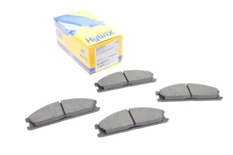 Колодки гальмівні (передні) Nissan Pathfinder/Caravan 97- UA63 Metelli 22-0107-0