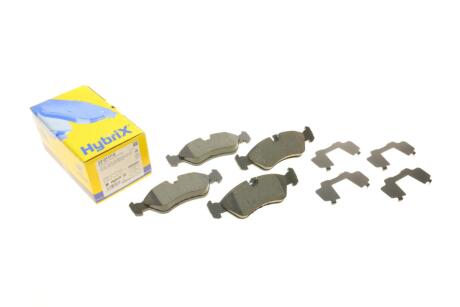 Колодки гальмівні (передні) Opel Astra F 91-01/Vectra A/B 88-03/Kadett E 85-92/Omega A 86-94 UA63 Metelli 22-0117-0