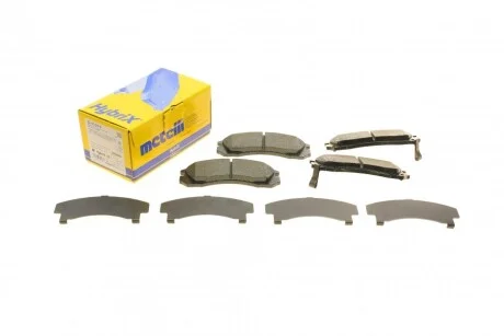 Колодки гальмивни (передни) Citroen C-Crosser 07-/Mitsubishi Outlander/Pajero 98-/Lancer/L400 9 UA63 Metelli 22-0134-0