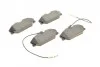Колодки тормозные (передний) Renault Laguna I 93-01/Megane I 96-03/Safrane 92-00 (с датчиком) UA63 Metelli 22-0142-0 (фото 9)