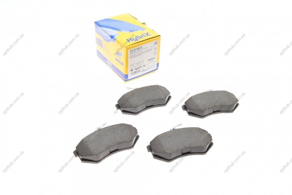 Колодки гальмивни (передни) Audi 80/90/100/A4 77-00 METELLI UA63 Metelli 22-0148-0 (фото 1)