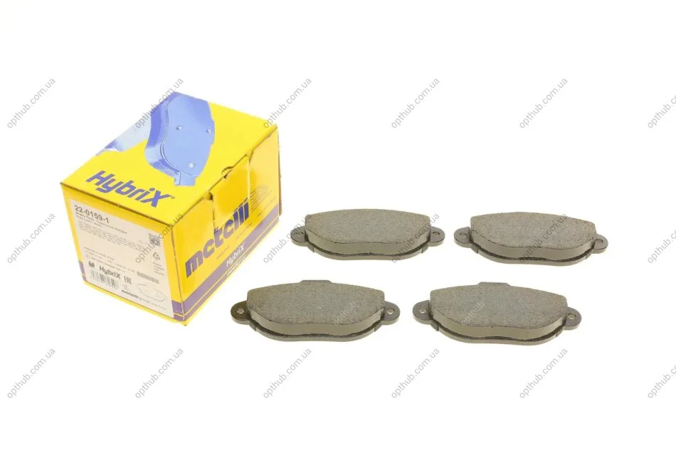 Колодки гальмивни (передни) Fiat 500 07-/Panda 03-/Punto 93-10 METELLI UA63 Metelli 22-0159-1 (фото 1)