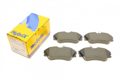 Колодки гальмівні (передні) VW T4 90-03 R15 UA63 Metelli 22-0164-0