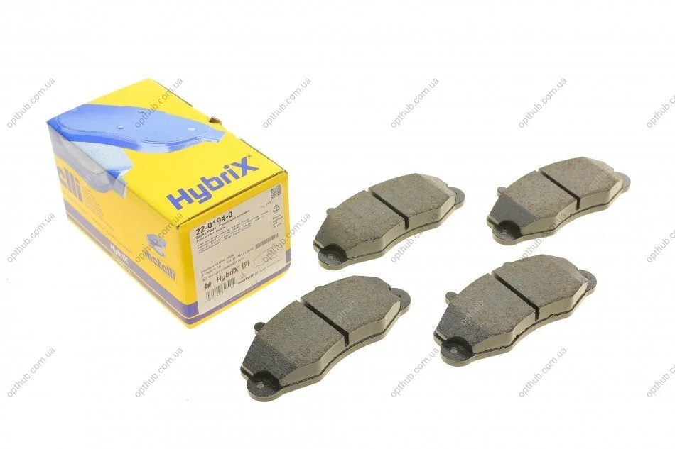 Колодки гальмівні (передні) Ford Transit 85-00/Transit Tourneo 94-00 14"" METELLI UA63 Metelli 22-0194-0 (фото 1)