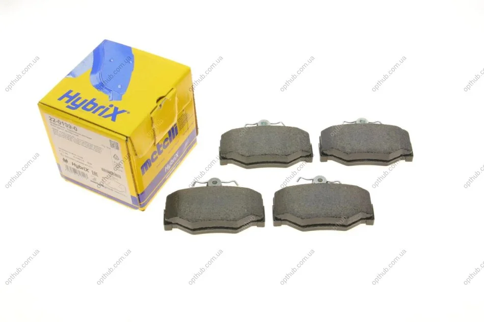 Колодки гальмівні (задні) Nissan Almera/ Primera 90-06 METELLI UA63 Metelli 22-0199-0 (фото 1)