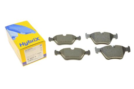 Колодки гальмівні (передні) BMW 5 (E39) 96-04/3 (E46) 00-06 UA63 Metelli 22-0207-0