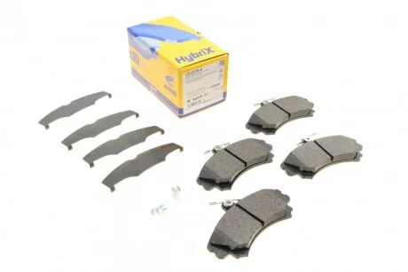 Колодки гальмивни (передни) Mitsubishi Colt 04-12/Carisma/Space Star/Volvo S40/V40 95-06/Smart UA63 Metelli 22-0216-0