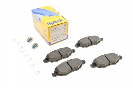 Колодки гальмівні (передні) Peugeot 206 98-/Peugeot 206+ 09-13/Peugeot 306 93-01 UA63 Metelli 22-0254-0