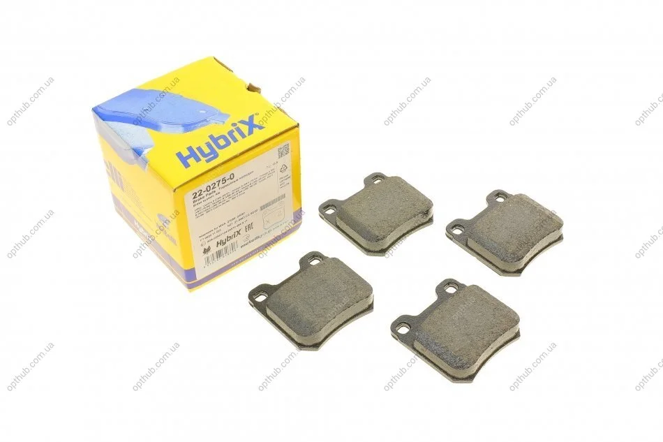 Колодки гальмивни (задни) Opel Omega A/B 86-03/Vectra B 95-03/Senator A/B 84-93 METELLI UA63 Metelli 22-0275-0 (фото 1)