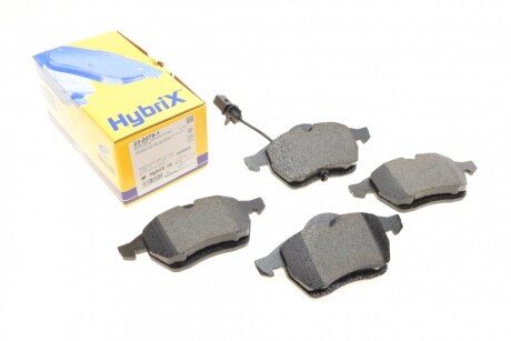 Колодки гальмівні (передні) Ford Galaxy 95-06/Seat Alhambra/VW Sharan 95-10 (+датчик) UA63 Metelli 22-0279-1