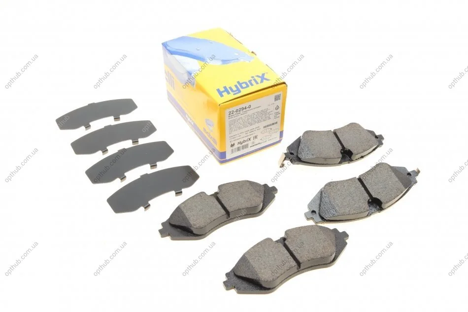Колодки гальмівні (передні) Chevrolet Epica 05-/Astra 99-11/Daewoo Nubira/Leganza 97-/Rezzo 00- UA63 Metelli 22-0294-0 (фото 1)