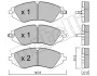 Колодки гальмівні (передні) Chevrolet Epica 05-/Astra 99-11/Daewoo Nubira/Leganza 97-/Rezzo 00- UA63 Metelli 22-0294-0 (фото 2)
