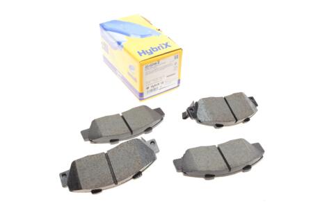 Колодки гальмівні (передні) Honda Accord V/VI 93-03/Civic 97-01 UA63 Metelli 22-0298-0