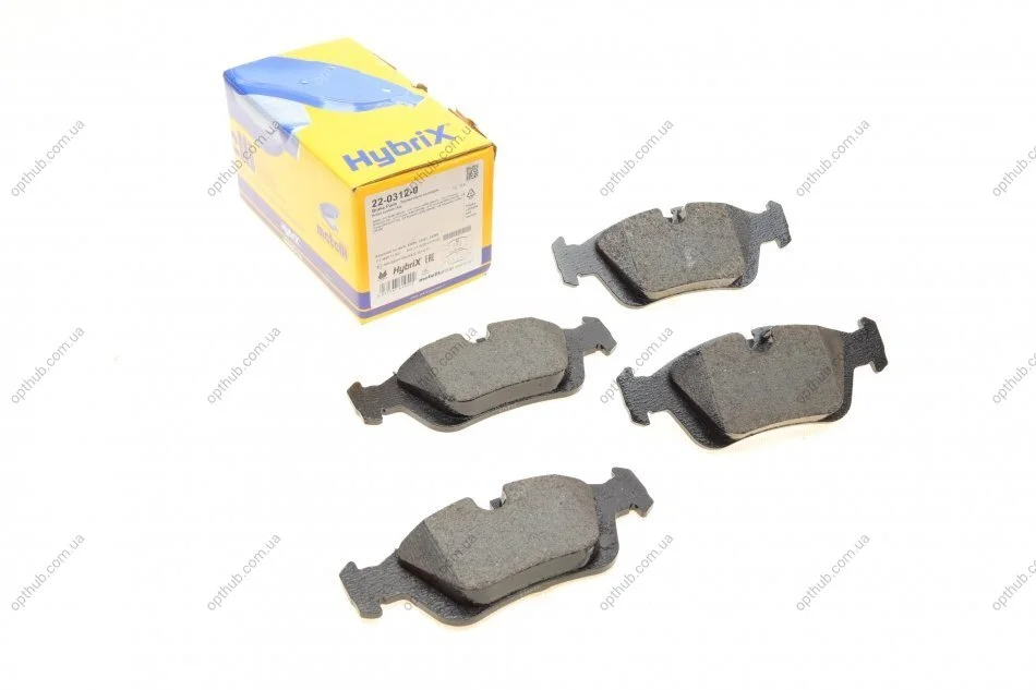 Колодки гальмівні (передні) BMW 3 (E36/E46) 90-05 METELLI UA63 Metelli 22-0312-0 (фото 1)