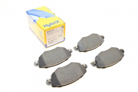 Колодки гальмівні (передні) Ford Mondeo III 00-07/Jaguar X-Type 01-09 UA63 Metelli 22-0318-0