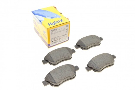 Колодки гальмівні (передні) Fiat Doblo 00-/Panda 03-/500 II 07-/Lancia Musa 04-12 UA63 Metelli 22-0321-1