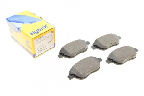 Колодки гальмивни (передни) Citroen C3/C4 02-/Berlingo/Peugeot 307 98-11/Partner 01-08/207 06-1 UA63 Metelli 22-0322-1