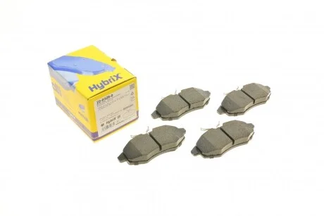 Колодки гальмівні (передні) Citroen C2 03-12/Citroen С3 02- METELLI UA63 Metelli 22-0328-0