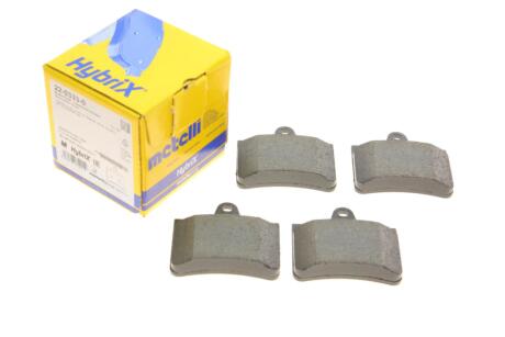 Колодки гальмивни (задни) Citroen C5 01- UA63 Metelli 22-0333-0