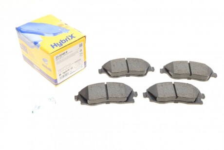 Колодки гальмівні (передні) Opel Combo 01-/Corsa C 00-09/Meriva A 03-10/Tigra 04-10 UA63 Metelli 22-0340-0