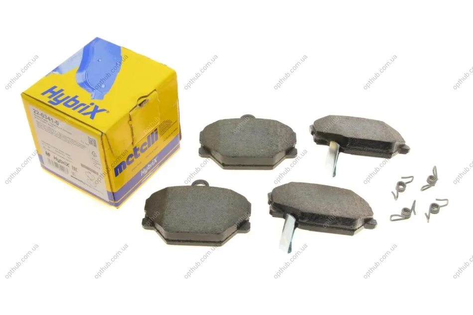Комплект гальмівних колодок (дискових) METELLI Metelli 22-0341-0 (фото 1)