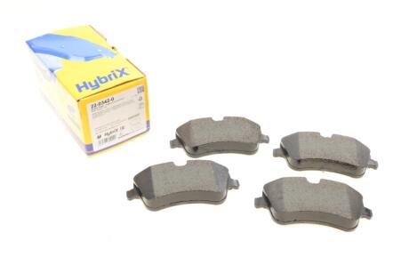 Колодки гальмівні (передні) MB C-class (W203/CL203/S203)/CLK-class (C209)/SLK-class (R171) 00-1 UA63 Metelli 22-0342-0