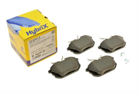 Колодки гальмівні (задні) Mitsubishi Colt 04-12/Space Star 98-04/Carisma 95-06/Volvo S40/V40 95 UA63 Metelli 22-0347-0