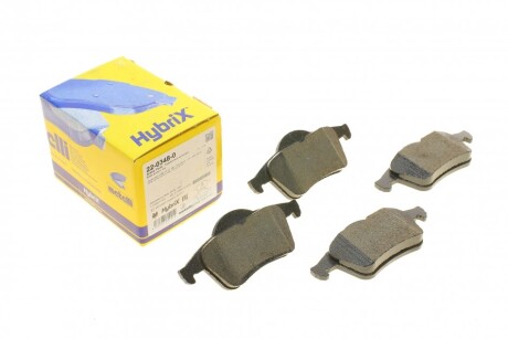 Колодки гальмівні (задні) Volvo S60 00-10/S70 97-00/S80 98-06/V70 95-08/XC70 Cross Country 97-0 UA63 Metelli 22-0348-0