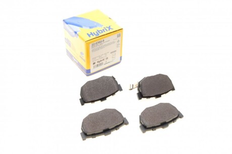 Колодки гальмівні (задні) Hyundai Elantra 00-06/Coupe 96-09/Kia Cerato 04-/Nissan Maxima 88-94 UA63 Metelli 22-0362-0