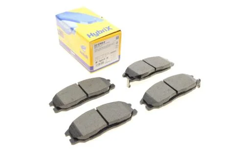 Колодки гальмівні (передні) Hyundai Santa Fe/Trajet 00-12/Ssangyong Actyon/Kyron 05-/Rexton 02- UA63 Metelli 22-0364-0
