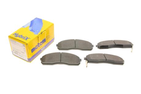 Колодки гальмівні (передні) Kia Carnival -06/K2500/Pregio 2.5-2.9 97- UA63 Metelli 22-0374-0