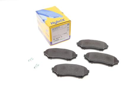 Колодки гальмивни (передни) Mitsubishi Pajero Pinin 2.0 GDi 99- UA63 Metelli 22-0397-0