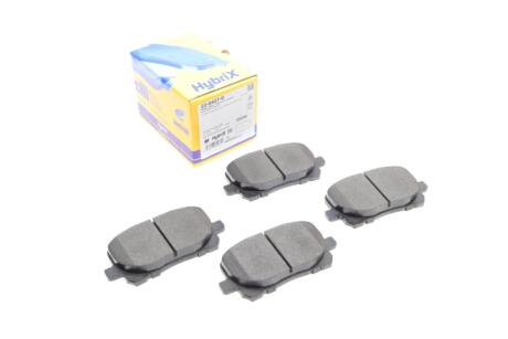 Колодки гальмивни (передни) Toyota Avensis Verso 2.0/2.0D 01-09 UA63 Metelli 22-0427-0