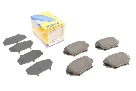 Колодки гальмівні (передні) Toyota Rav 4 II 00-05 UA63 Metelli 22-0430-0