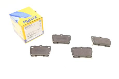 Колодки гальмівні (задні) Toyota Rav4 II 00-05 UA63 Metelli 22-0431-0