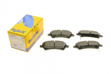 Колодки гальмівні (передні) Toyota Corolla 01-14 UA63 Metelli 22-0446-0