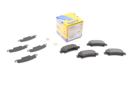 Колодки гальмівні (задні) Toyota Corolla 1.4-2.0D 00- UA63 Metelli 22-0447-0