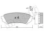 Колодки гальмівні (задні) Toyota Land Cruiser 100 98-07/Lexus LX II 98-08 METELLI UA63 Metelli 22-0453-0 (фото 8)