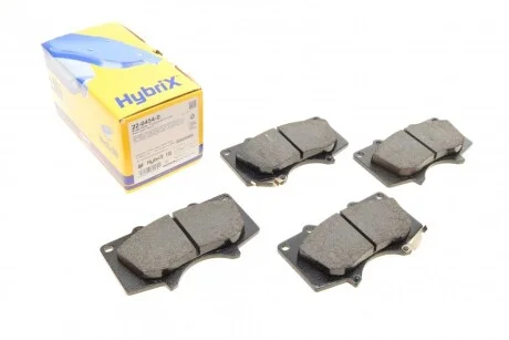 Колодки гальмивни (передни) Mitsubishi Pajero IV/Toyota Hilux 06-/Land Cruiser Prado/Lexus GX 0 UA63 Metelli 22-0454-0
