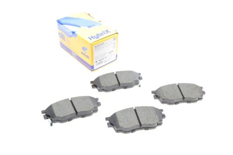 Колодки гальмівні (передні) Mazda 6 02-07 UA63 Metelli 22-0475-0