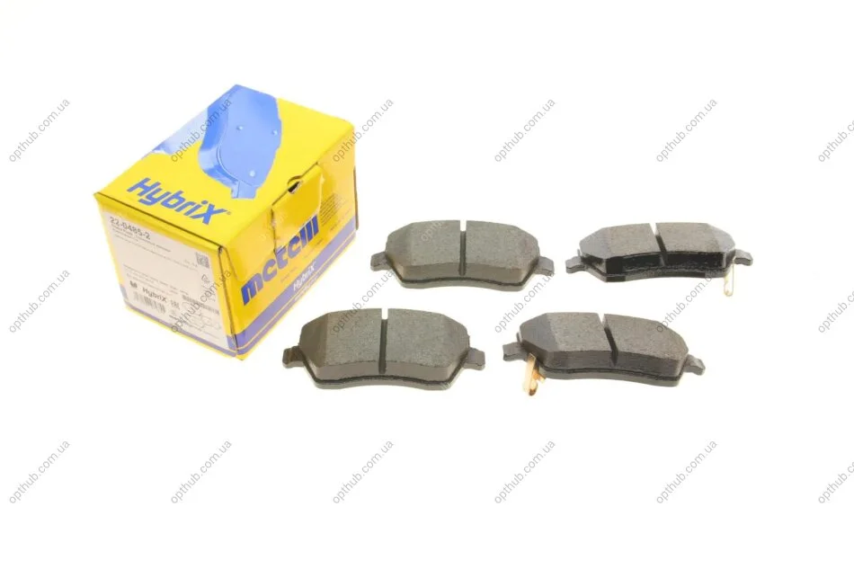 Колодки гальмівні (передні) Nissan Micra/Note 10- METELLI UA63 Metelli 22-0485-2 (фото 1)