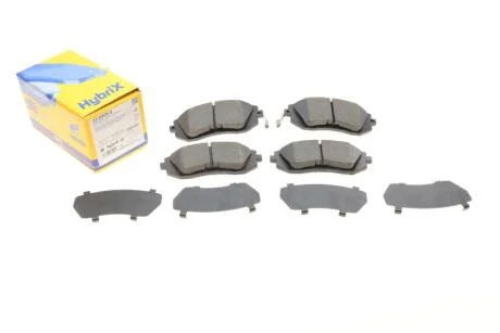 Колодки гальмівні (передні) Subaru Forester 02-/Impreza 00-/Legacy 03-14/Outback 03- METELLI UA63 Metelli 22-0500-0