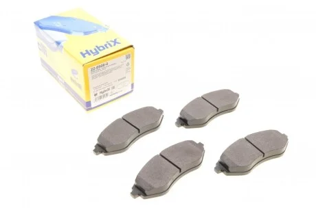 Колодки гальмивни (передни) Chevrolet Aveo/Kalos/Daewoo Kalos 03- METELLI UA63 Metelli 22-0508-0