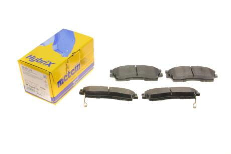 Колодки гальмивни (передни) Kia Rio 00-05/Cerato 01-04/Carens 00-/Clarus 96- UA63 Metelli 22-0512-0