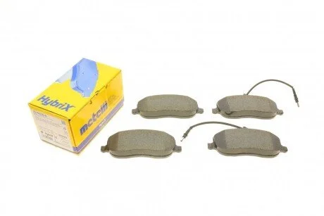 Колодки гальмівні (передні) Citroen C8 02-/Jumpy/Fiat Scudo/Peugeot Expert 95-06/807 02- (+датч UA63 Metelli 22-0530-0