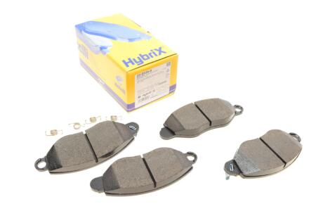 Колодки гальмівні (передні) Ford Transit 00-06 UA63 Metelli 22-0536-0