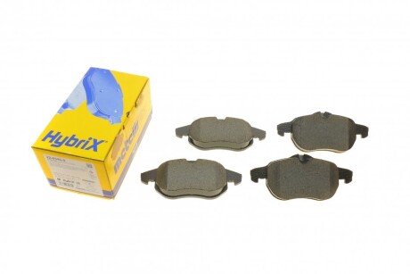 Колодки гальмівні (передні) Opel Astra H/Vectra C/Zafira B 02-10/Chevrolet Matiz 05- UA63 Metelli 22-0540-0