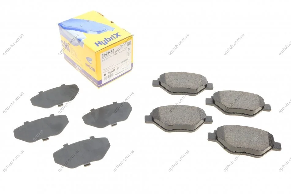 Комплект гальмівних колодок (дискових) METELLI Metelli 22-0543-0 (фото 1)