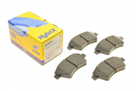 Колодки гальмівні (передні) Renault Kangoo 01-/Megane II 02-/Scenic II/III/Grand Scenic II 03- UA63 Metelli 22-0544-0