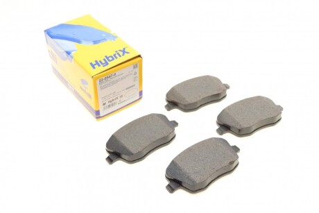 Колодки гальмівні (передні) Seat Cordoba/Ibiza IV/VW Polo/Skoda Fabia 99-15/Roomster 06-15 UA63 Metelli 22-0547-0